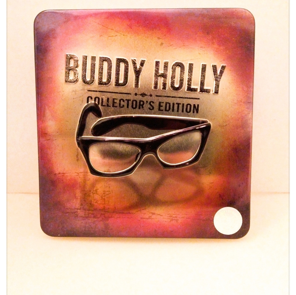 🎸 Buddy Holly 🎸 3-CD Collectors Tin w/10 Page Booklet